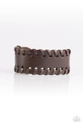 Paparazzi Urban Bracelet - Rugged Roadways - Brown (UB134)