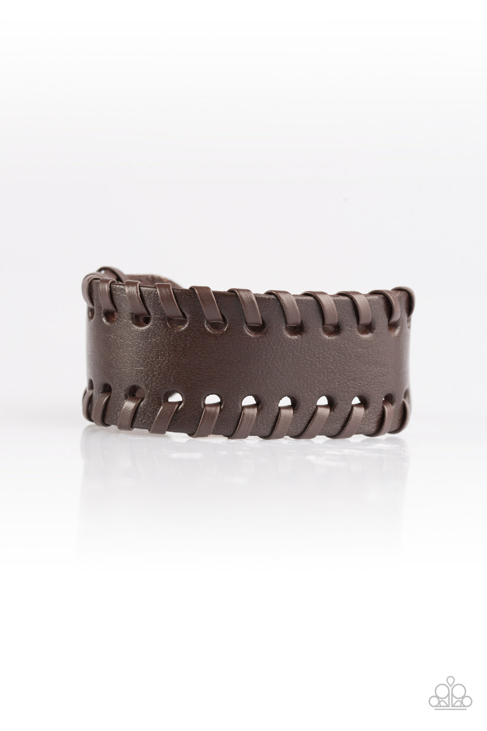 Paparazzi Urban Bracelet - Rugged Roadways - Brown (UB134)