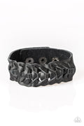 Paparazzi Urban Bracelet - Rustle Up - Black (UB148)