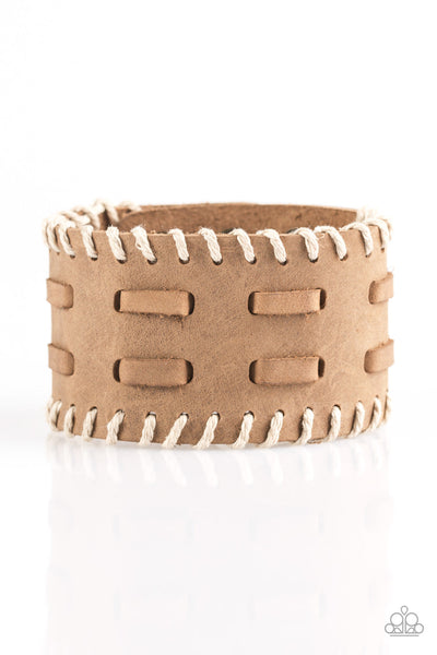 Paparazzi Urban Braclelet - West RIDE Story - Brown (UB108)