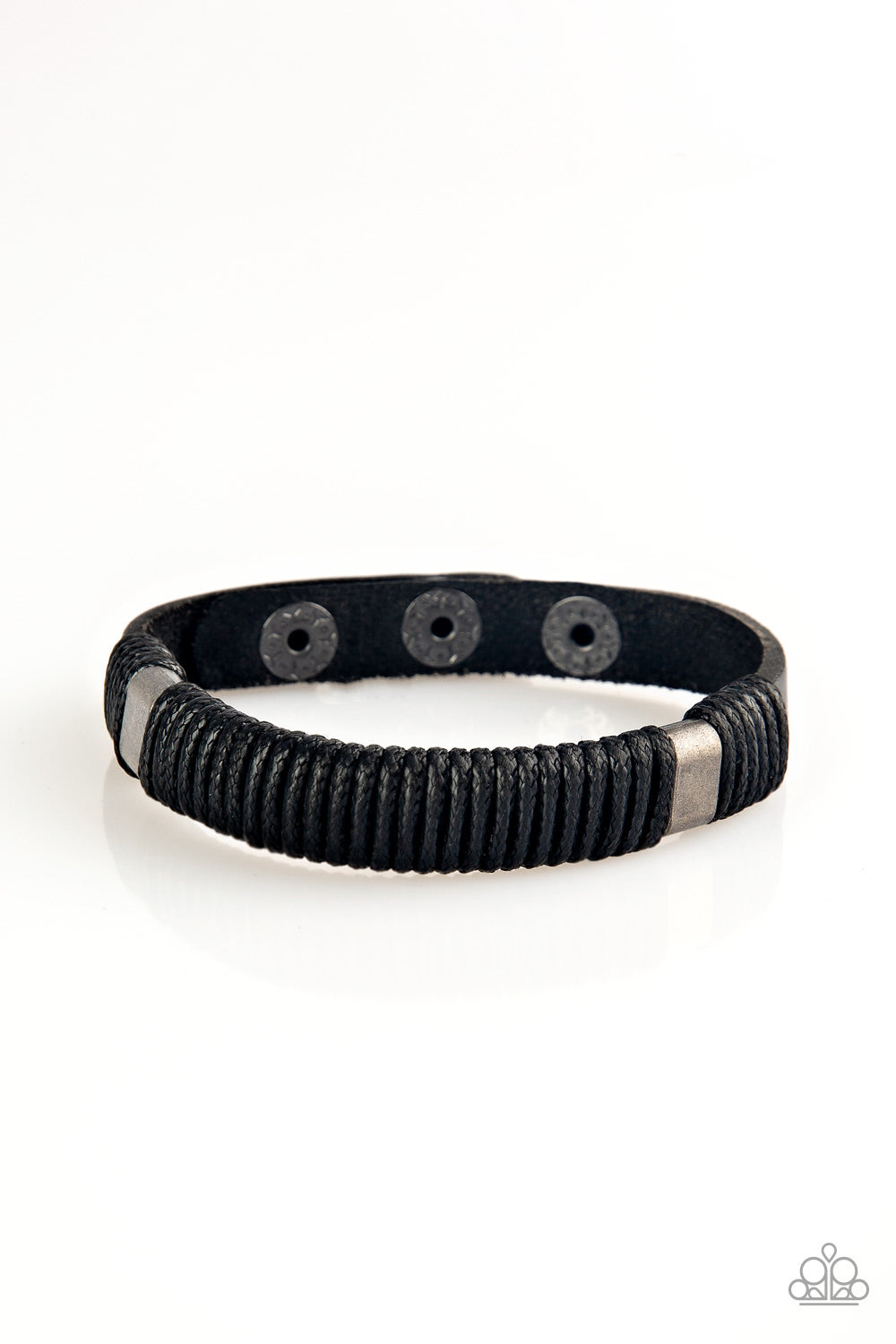 Paparazzi Urban Bracelet - What Happens On The Road... - Black (UB104)