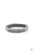 Paparazzi Urban Bracelet - What Happens On The Road... - Gray (UB130)