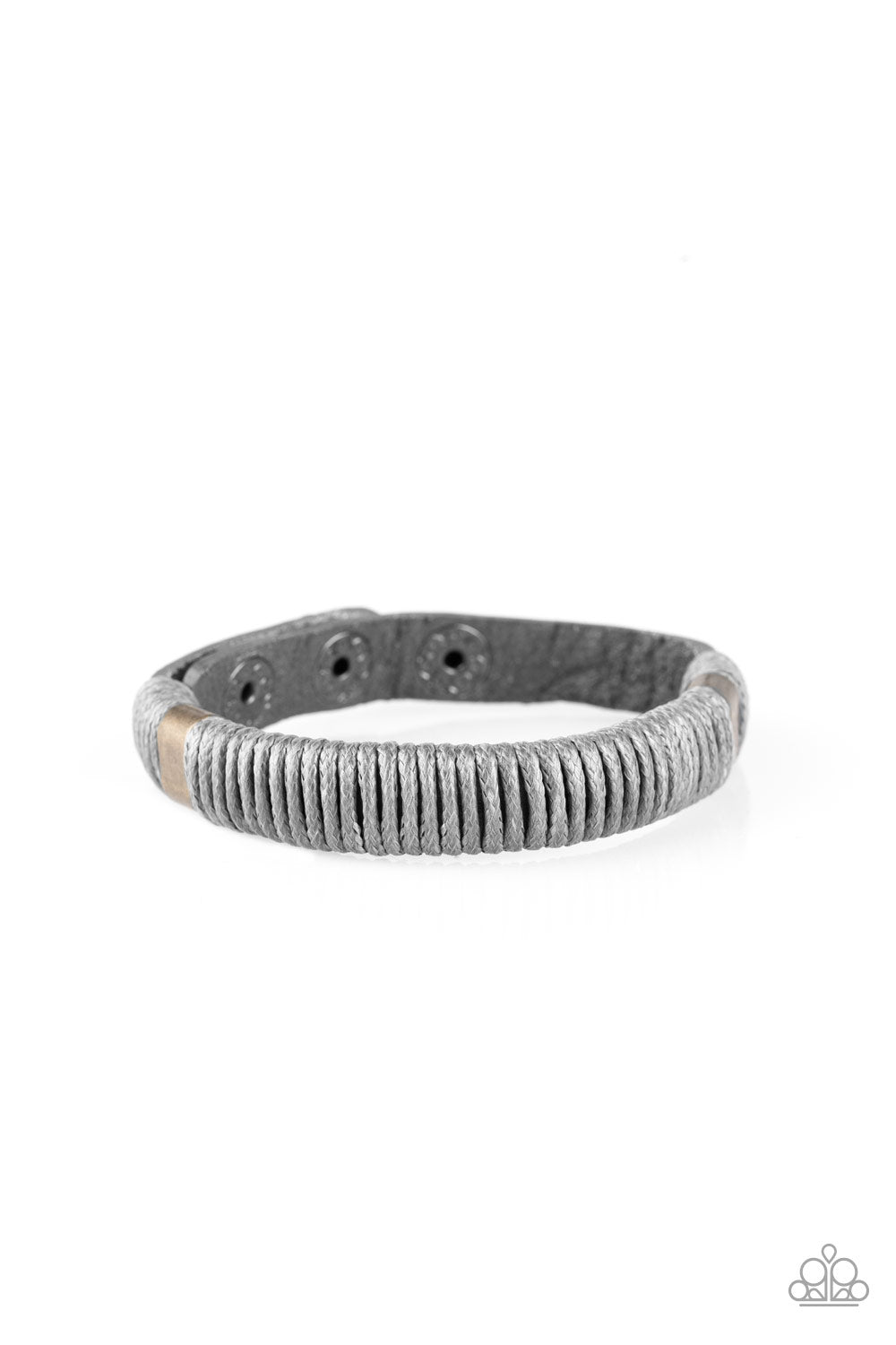Paparazzi Urban Bracelet - What Happens On The Road... - Gray (UB130)