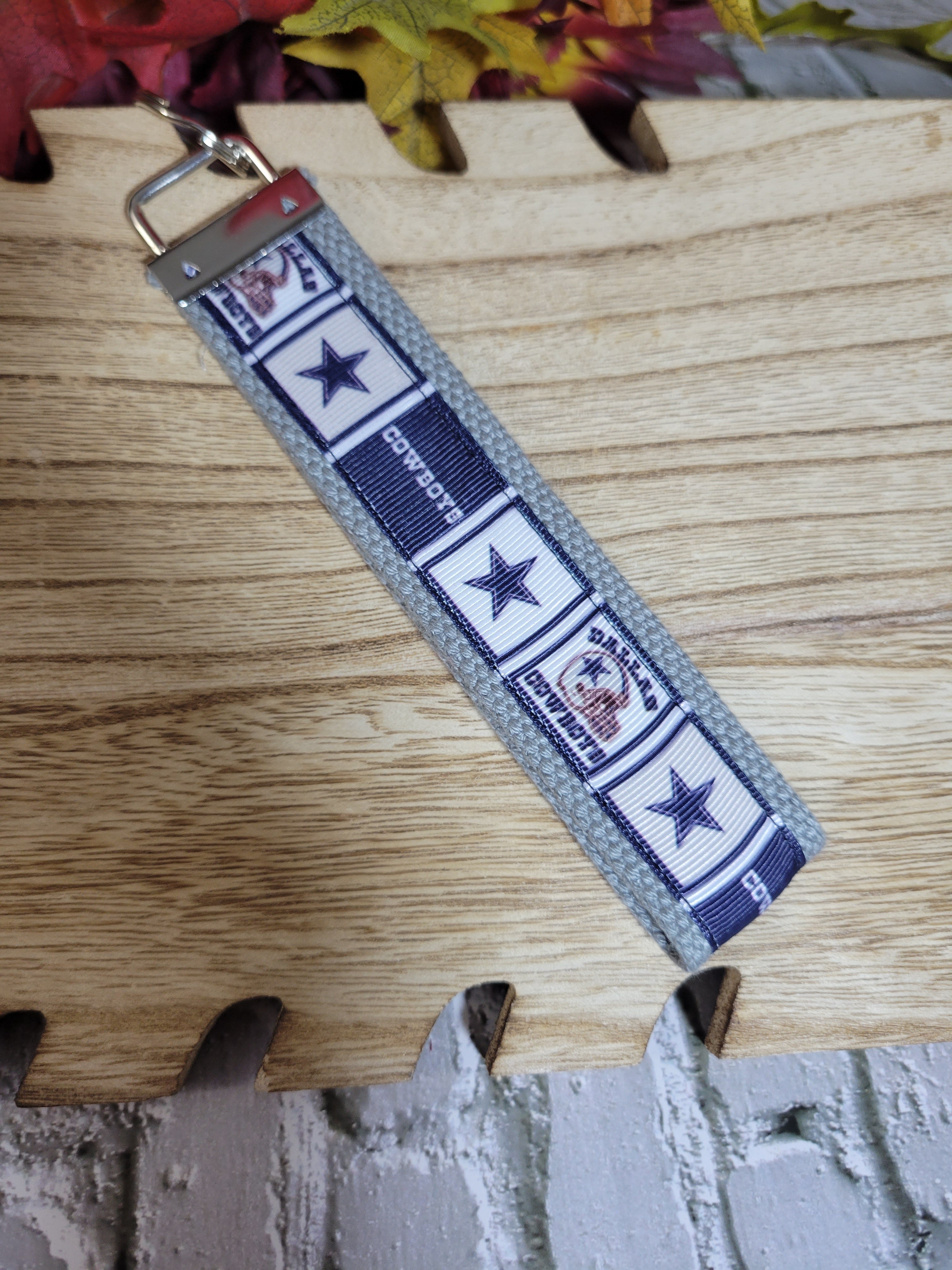 Dallas Cowboys Key FOB - Block Style - Country Craft Barn (KC-51)