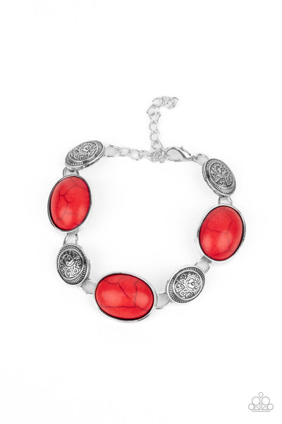 Cactus Country - Red Paparazzi Bracelet