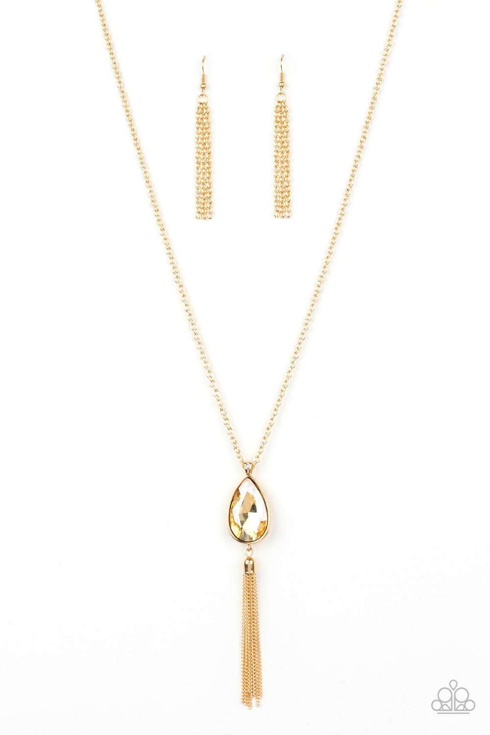 Elite Shine - Gold-Paparazzi Necklace (#862)