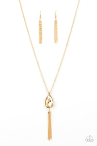 Elite Shine - Gold-Paparazzi Necklace (#862)