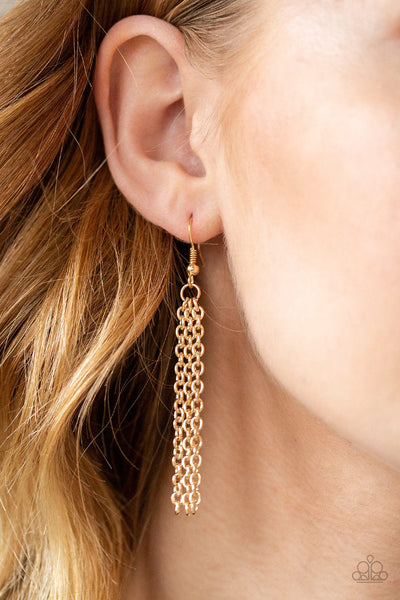 Elite Shine - Gold-Paparazzi Necklace (#862)
