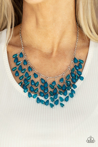 Garden Fairytale - Blue Paparazzi Necklace Convention 2021