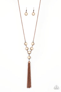 Rural Heiress - Copper-Paparazzi Necklace (#943)