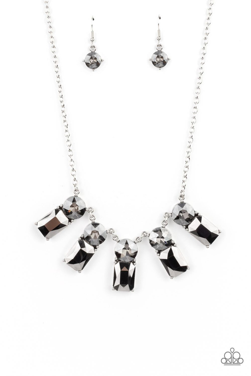 Celestial Royal - Silver Paparazzi Necklace Convention 2021