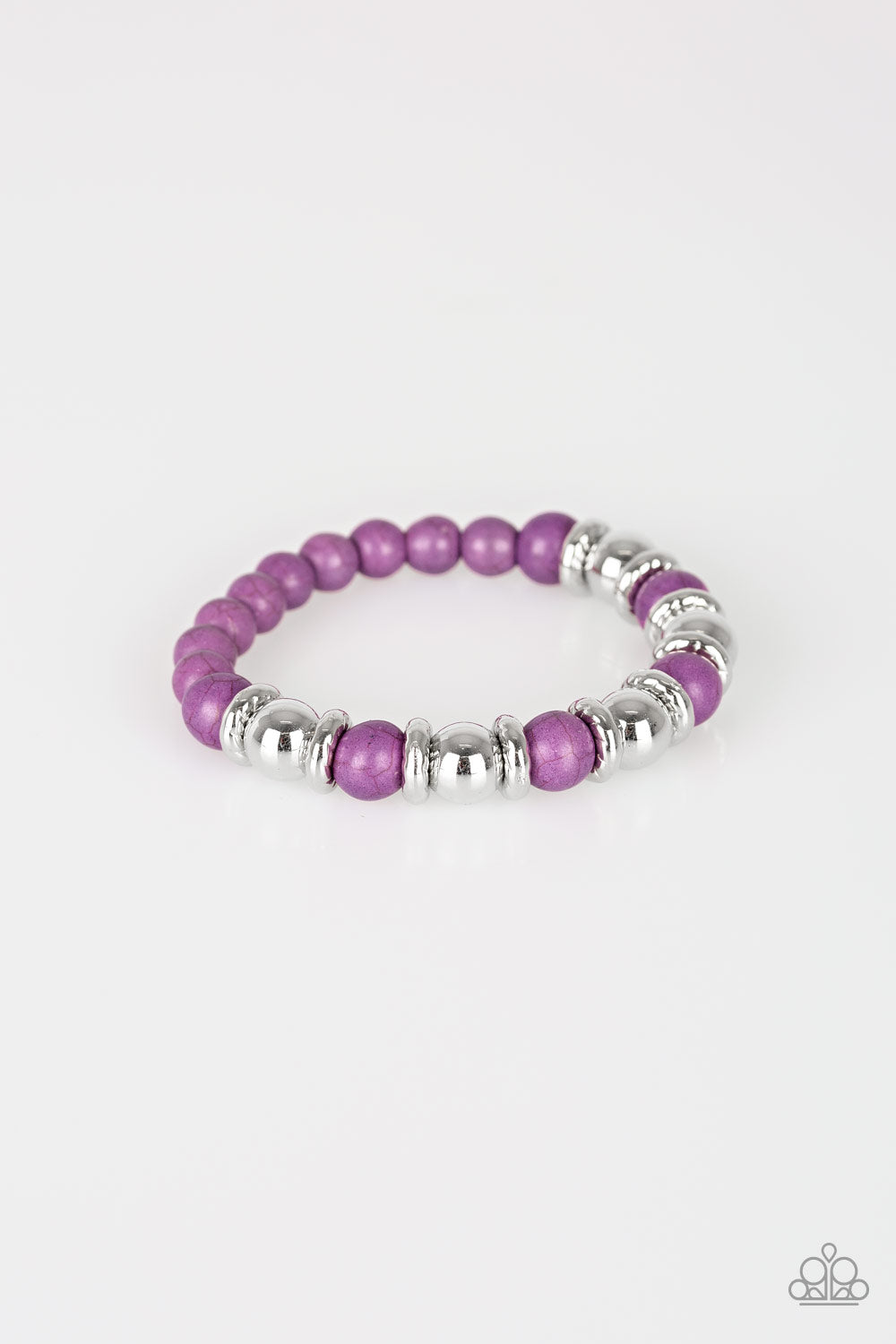 Paparazzi Bracelet - Across the Mesa - Purple (#2040)