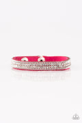 Paparazzi Urban Wrap Bracelet - Babe Bling - Pink (W140)