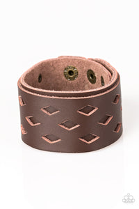 Paparazzi Urban Bracelet - Bucking Bronco - Brown (UB102)