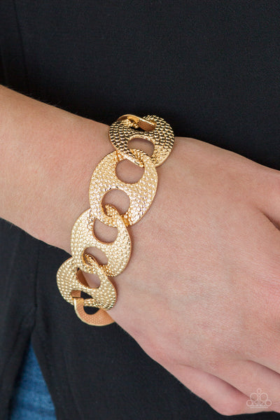 Paparazzi Bracelet - Casual Connoisseur - Gold (#262)