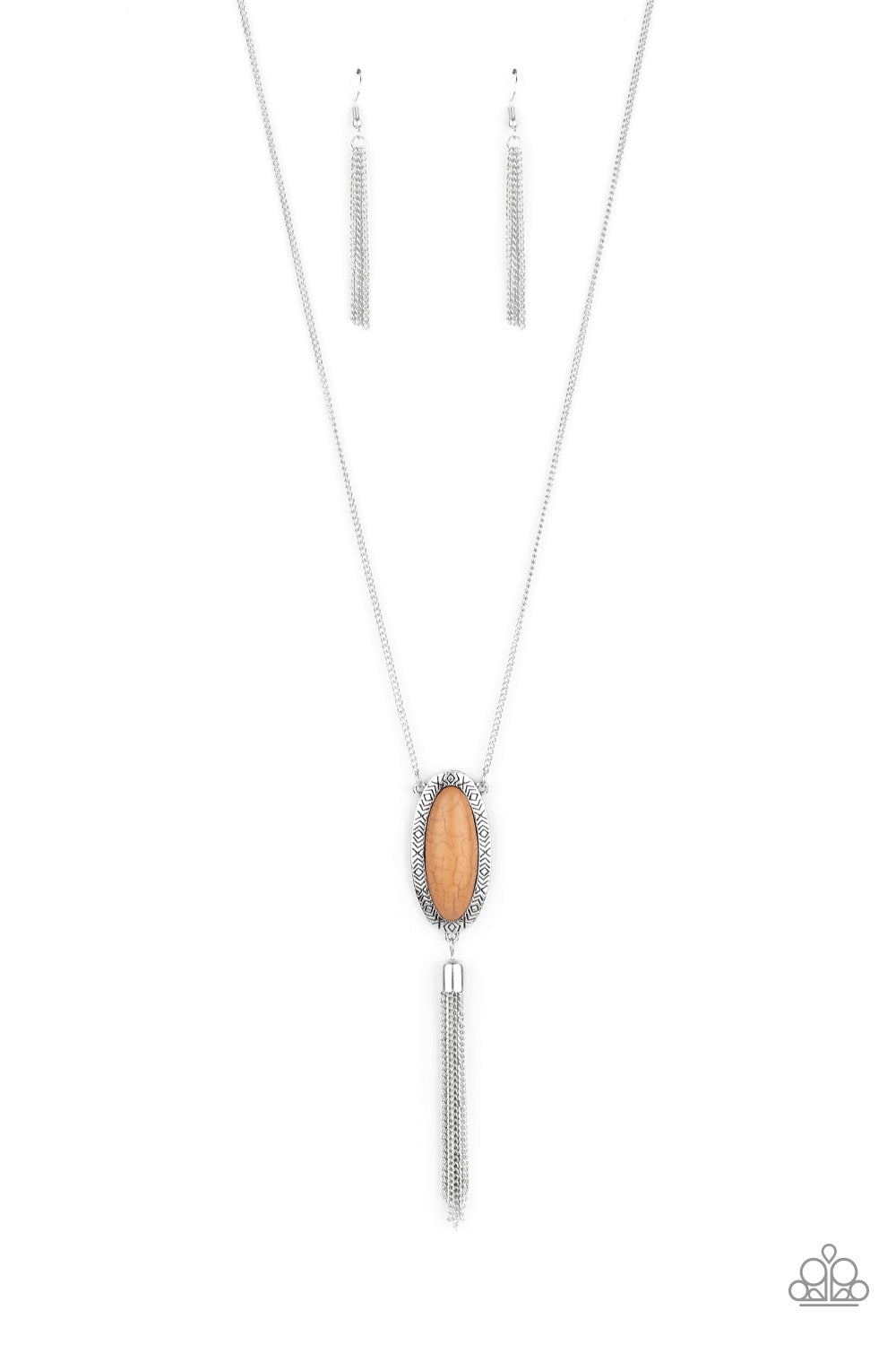Ethereal Eden - Brown-Paparazzi Necklace (#1601)