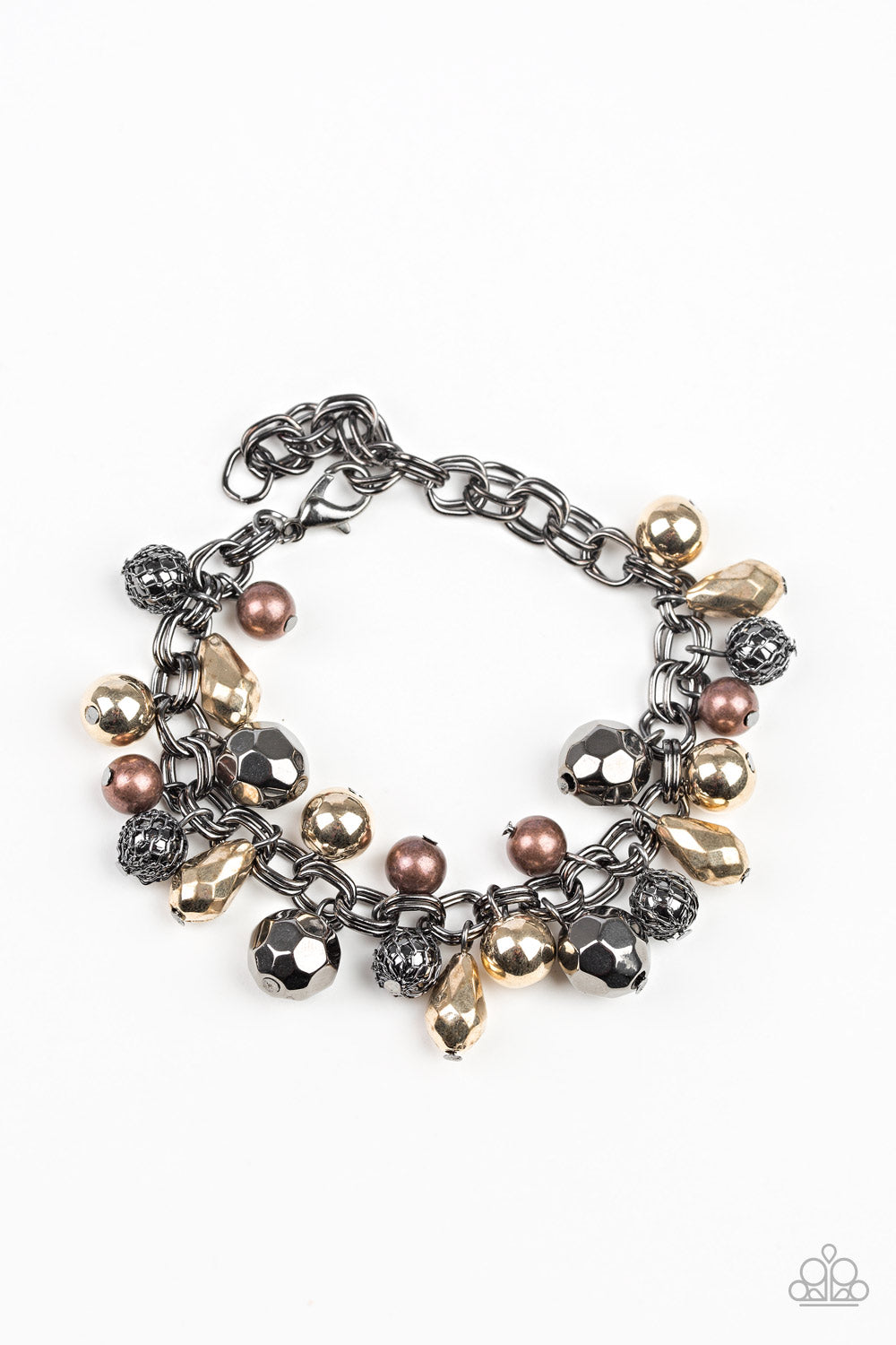 Paparazzi Bracelet - Invest In This - Black (PZ-962)