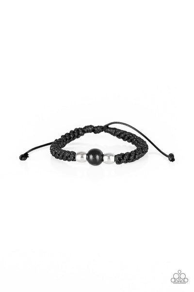 Paparazzi Urban Bracelet - Once Upon A FORESTER - Black (#224)