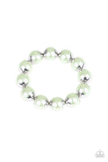 Paparazzi Bracelet - One Woman Show-STOPPER - Green (#1799)