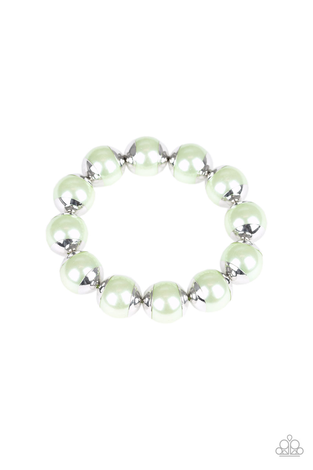 Paparazzi Bracelet - One Woman Show-STOPPER - Green (#1799)
