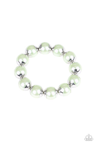 Paparazzi Bracelet - One Woman Show-STOPPER - Green (#1799)