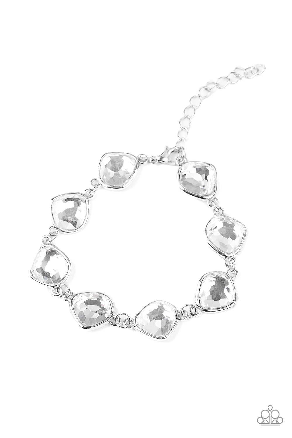 Paparazzi Bracelet - Perfect Imperfection - White (PZ-1056)
