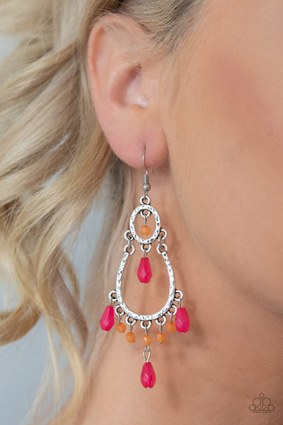 Paparazzi Earrings - Summer Sorbet - Multi (PZ-271)