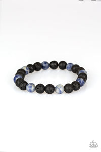 Paparazzi Bracelet - Top Ten Zen - Blue