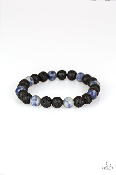 Paparazzi Bracelet - Top Ten Zen - Blue