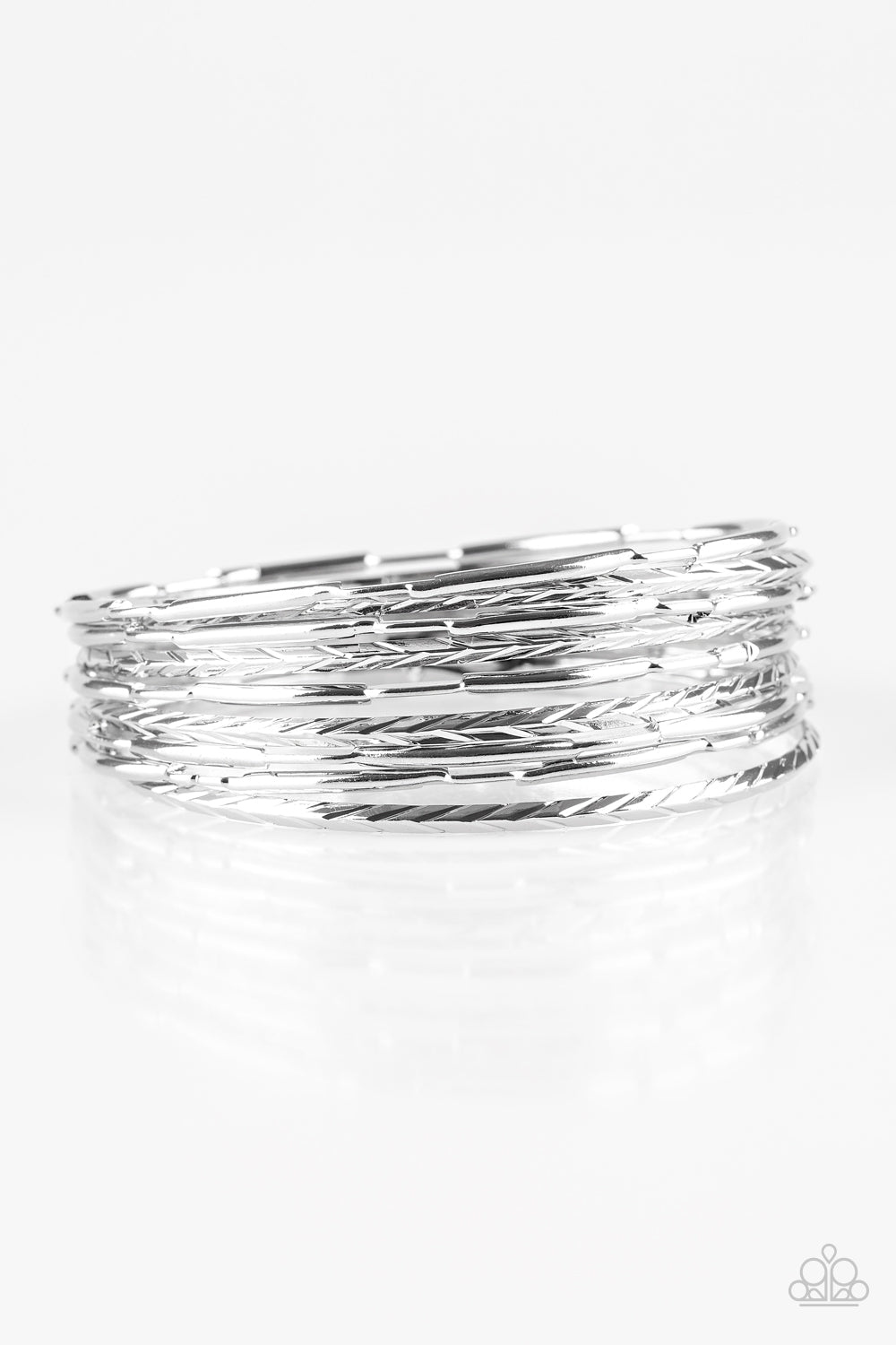 Paparazzi Bracelet - Urban Sprawl - Silver (PZ-743)