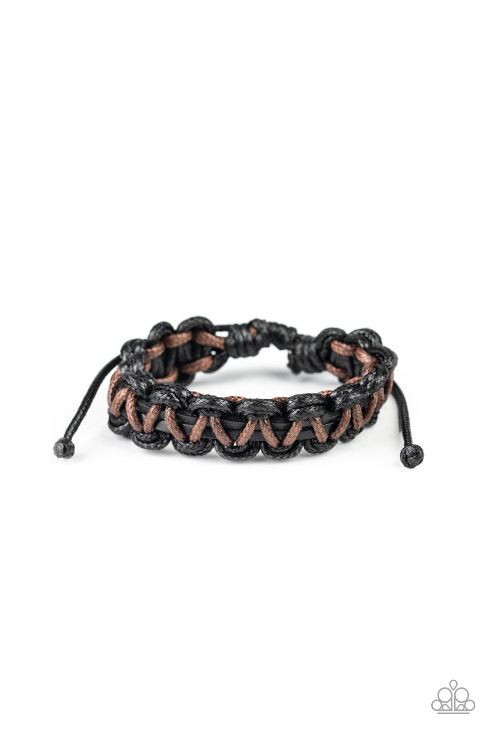 Paparazzi Urban Bracelet - WEAVE It At That - Black (PZ-791)