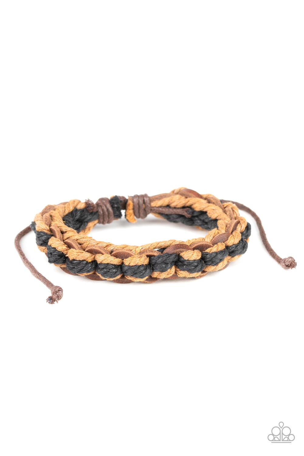 WEAVE It To Me - Brown-Paparazzi Urban (PZ-895)