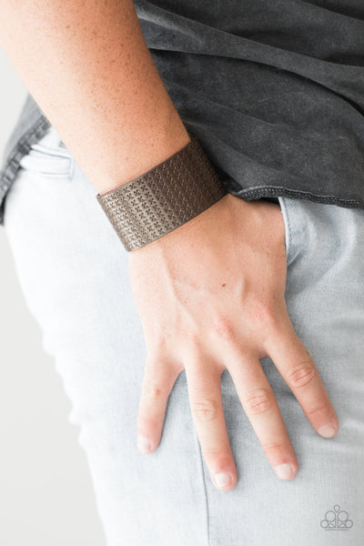Paparazzi Urban Bracelet - Wild Wrangler - Brown (UB133)