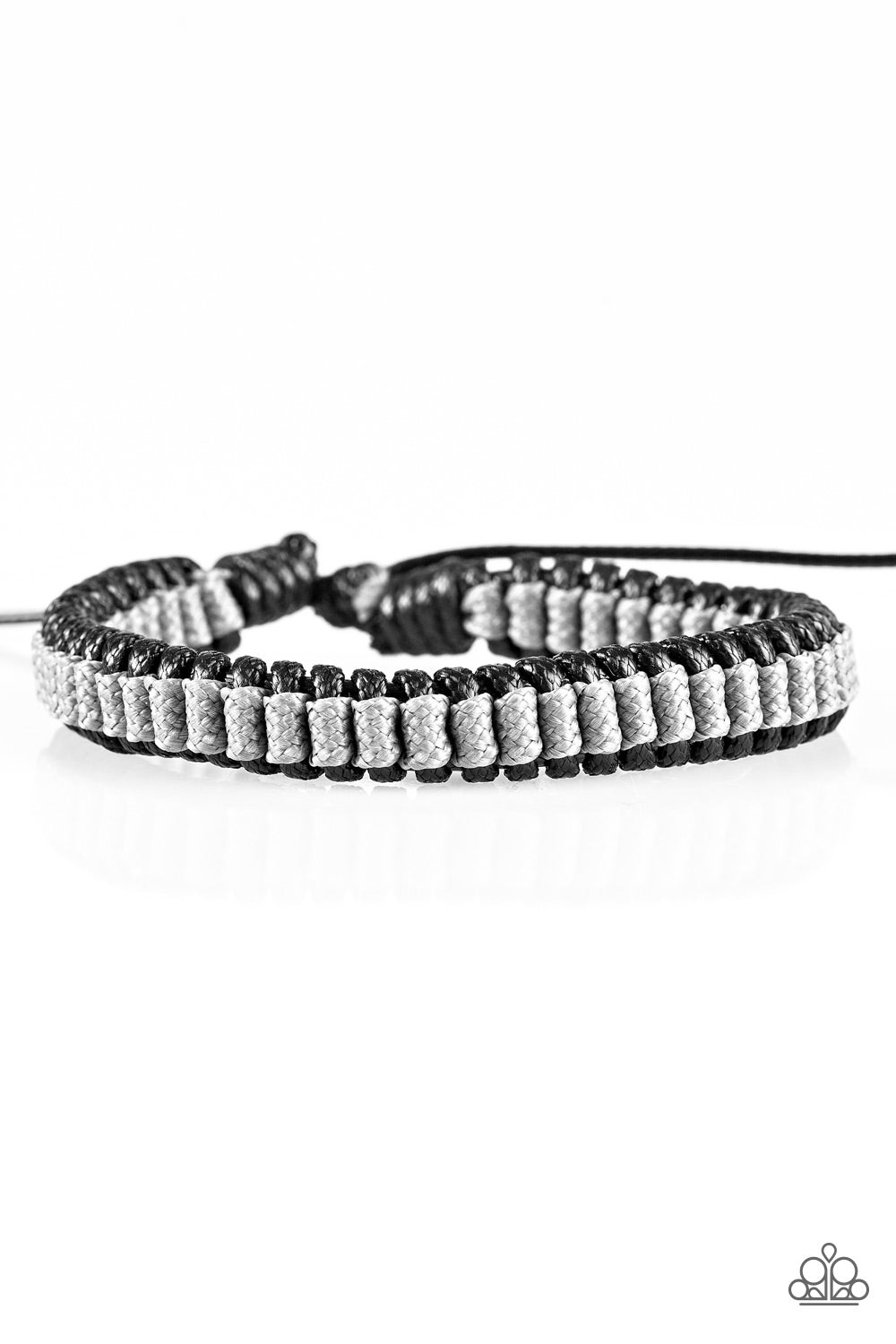 Paparazzi Urban Bracelet - Trail Tracker - Silver (#1746)