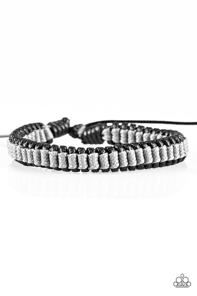 Paparazzi Urban Bracelet - Trail Tracker - Silver (#1746)
