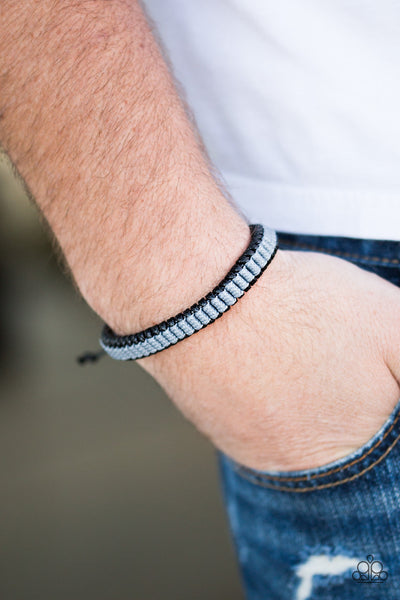 Paparazzi Urban Bracelet - Trail Tracker - Silver (#1746)