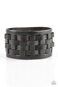 Paparazzi Urban Bracelet - Road Hog - Black (UB129)
