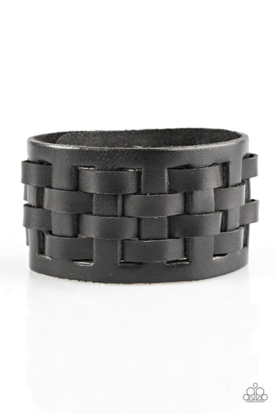 Paparazzi Urban Bracelet - Road Hog - Black (UB129)