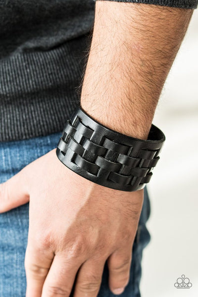 Paparazzi Urban Bracelet - Road Hog - Black (UB129)