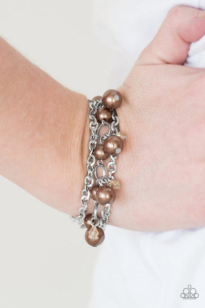 Paparazzi Bracelet - Manhattan Musical - Brown (#1708)