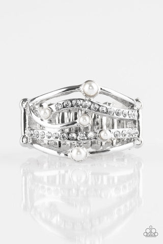 Paparazzi Ring - Magnificently Mermaid - White (R014)