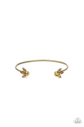 A Bit Rich - Brass Paparazzi Cuff Bracelet
