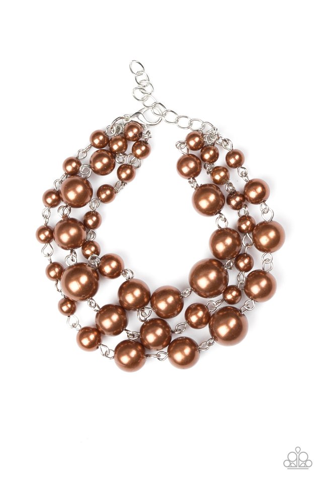 Paparazzi Bracelet - Until The End Of TIMELESS - Brown (#1031)
