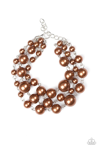 Paparazzi Bracelet - Until The End Of TIMELESS - Brown (#1031)
