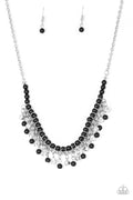 A Touch of CLASSY - Black Paparazzi Necklace (PZ-710)