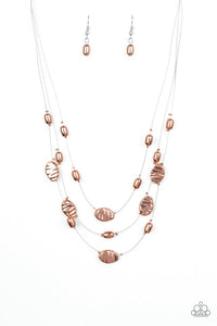 Top ZEN - Copper Paparazzi Necklace