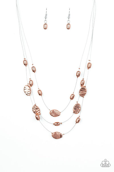 Top ZEN - Copper Paparazzi Necklace