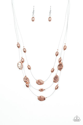 Top ZEN - Copper Paparazzi Necklace