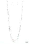 Quite Quintessence - White Paparazzi Necklace