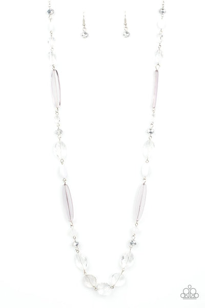 Quite Quintessence - White Paparazzi Necklace